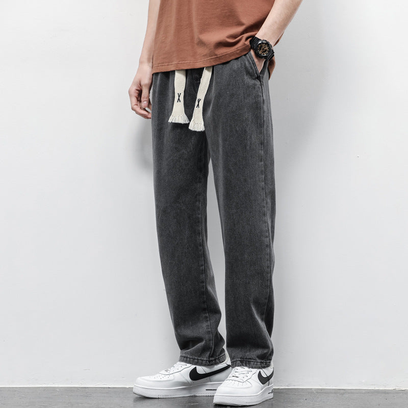 The Hudson™ Wide-Leg Denim Pants