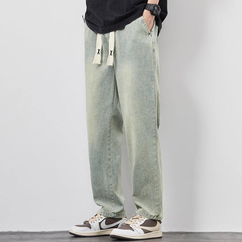 The Hudson™ Wide-Leg Denim Pants