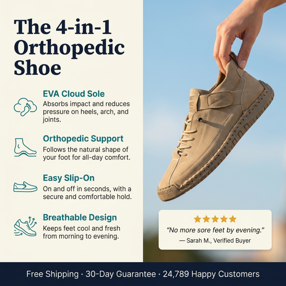 The CloudStride™ Orthopedic Shoes