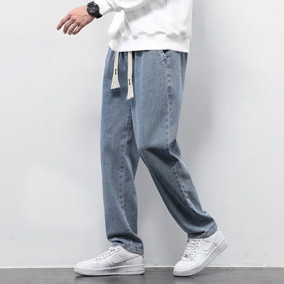 The Hudson™ Wide-Leg Denim Pants