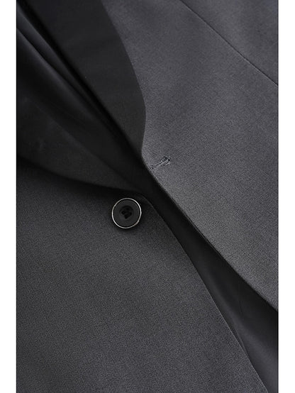 LightInTheBox Men's Tailored Fit 2 Piece Suit Shawl Lapel Solid Color